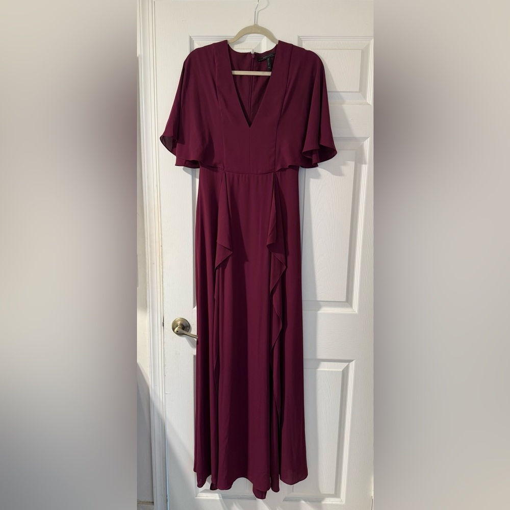 BCBG Burgundy Evening gown